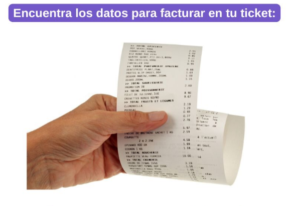 paso dos ingresar datos de ticket de pago de gasolina y datos fiscales