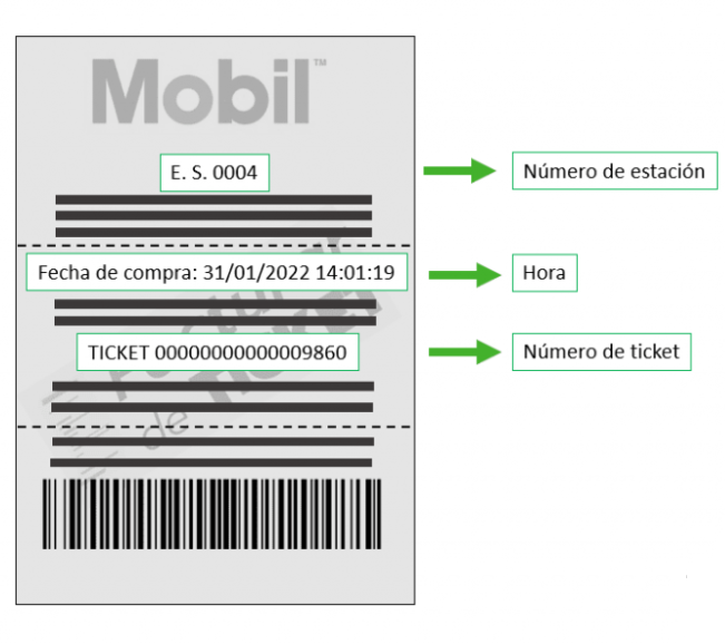 paso dos ingresar datos de ticket de pago de gasolina y datos fiscales