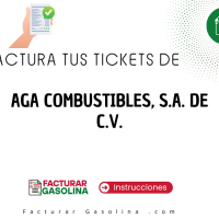 Logo de AGA COMBUSTIBLES