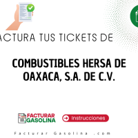 Logo de COMBUSTIBLES HERSA DE OAXACA