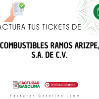 Logo de COMBUSTIBLES RAMOS ARIZPE