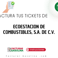 Logo de ECOESTACION DE COMBUSTIBLES