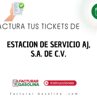 Logo de ESTACION DE SERVICIO AJ