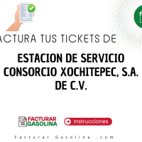 Logo de ESTACION DE SERVICIO CONSORCIO XOCHITEPEC