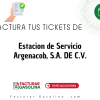 Logo de Estacion de Servicio Argenacob