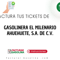 Logo de GASOLINERA EL MILENARIO AHUEHUETE