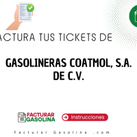 Logo de GASOLINERAS COATMOL