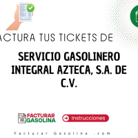 Logo de SERVICIO GASOLINERO INTEGRAL AZTECA