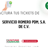Logo de SERVICIO ROMERO PDM
