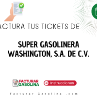 Logo de SUPER GASOLINERA WASHINGTON