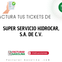Logo de SUPER SERVICIO HIDROCAR