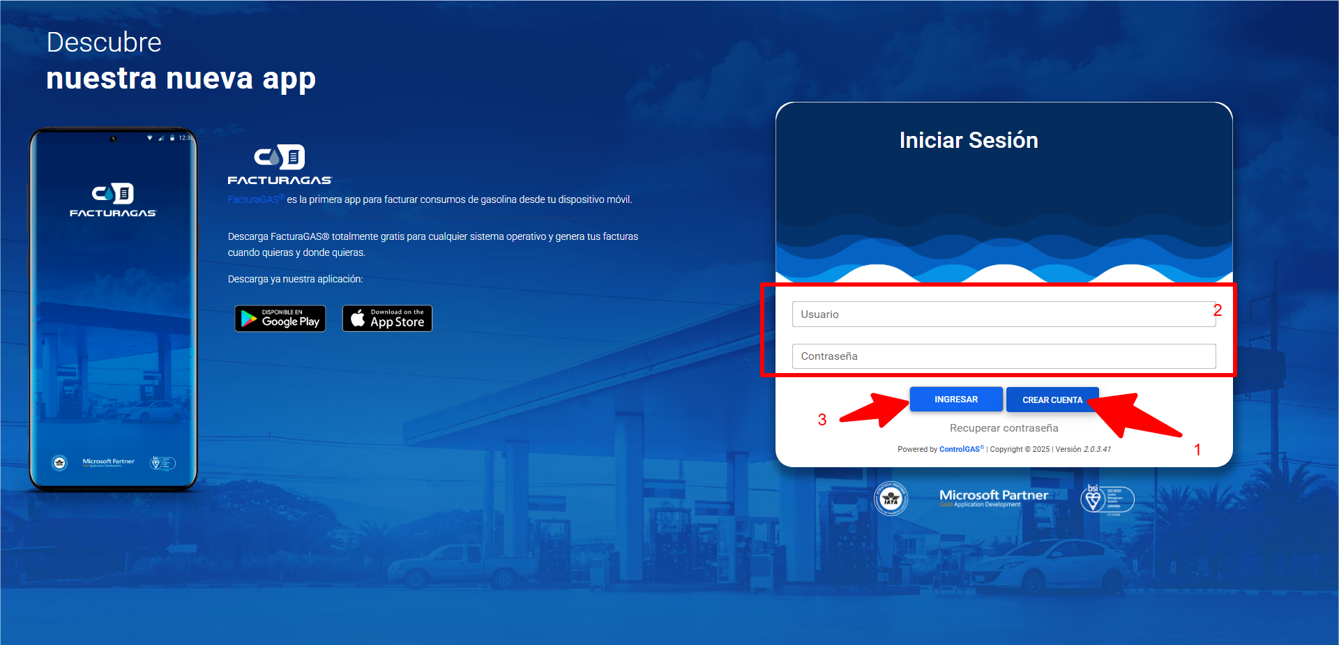 paso dos ingresar datos de ticket de pago de gasolina y datos fiscales