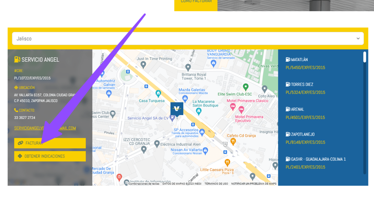 paso dos ingresar datos de ticket de pago de gasolina y datos fiscales