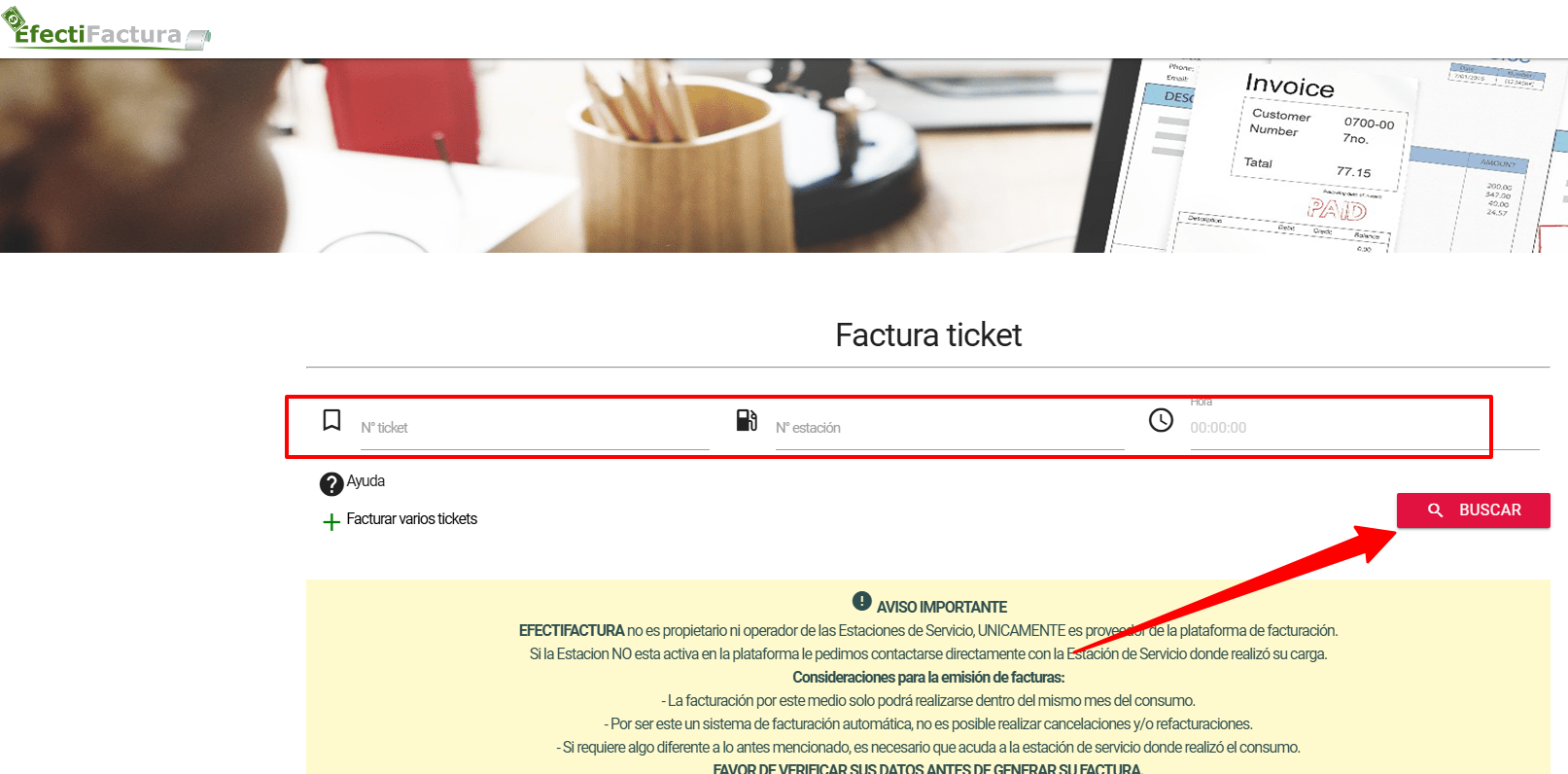 paso dos ingresar datos de ticket de pago de gasolina y datos fiscales