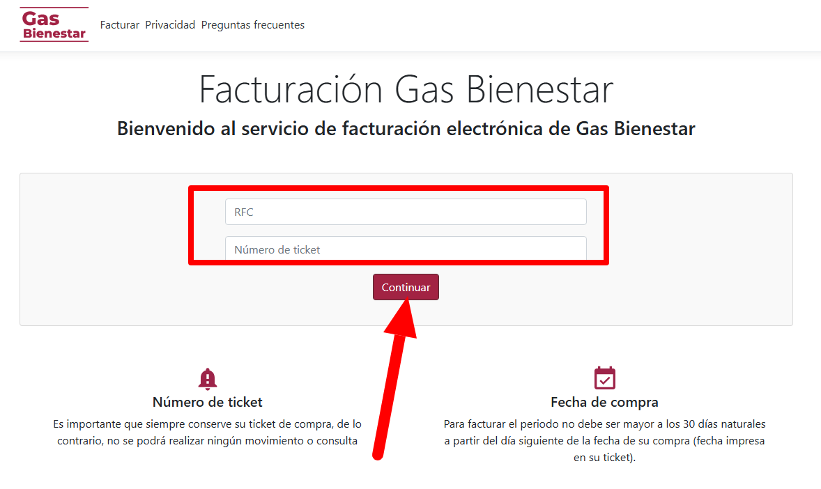 paso dos ingresar datos de ticket de pago de gasolina y datos fiscales