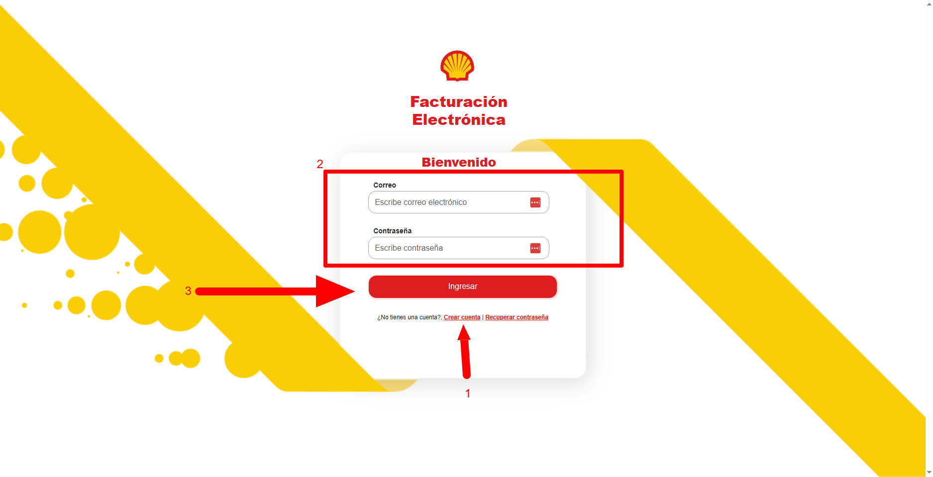 paso dos ingresar datos de ticket de pago de gasolina y datos fiscales